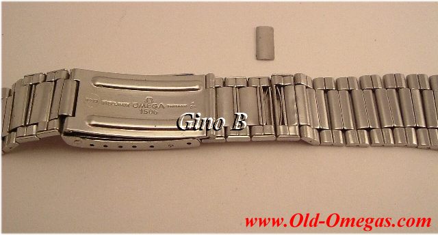 How to add remove links from a 1506 7912 1039 1035 Omega bracelet